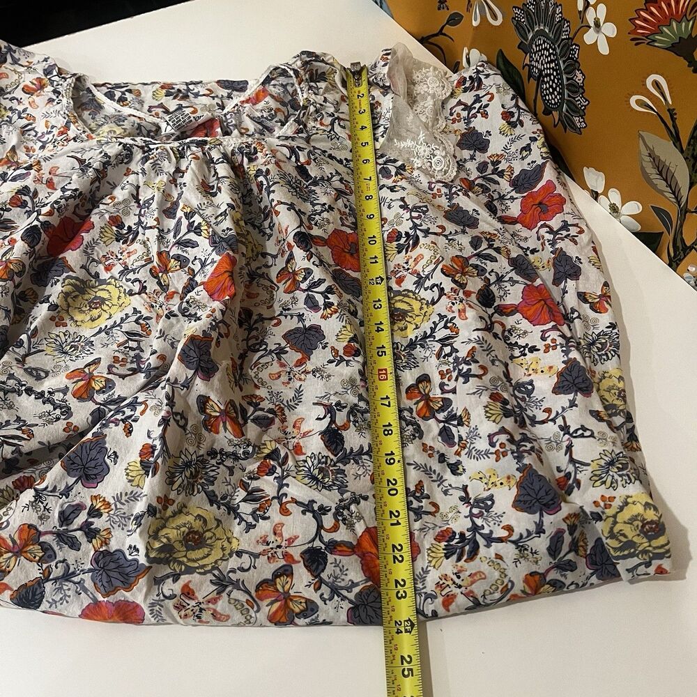 Vtg Expressions Women’s Floral Embroidered Pleated Lace Nightgown Plus Sz 3XL - Picture 8 of 8